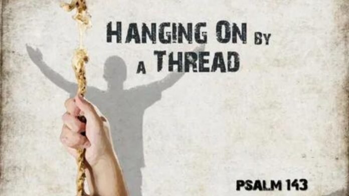 Quotes about Hanging on by a Thread