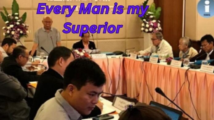 every man is my superior